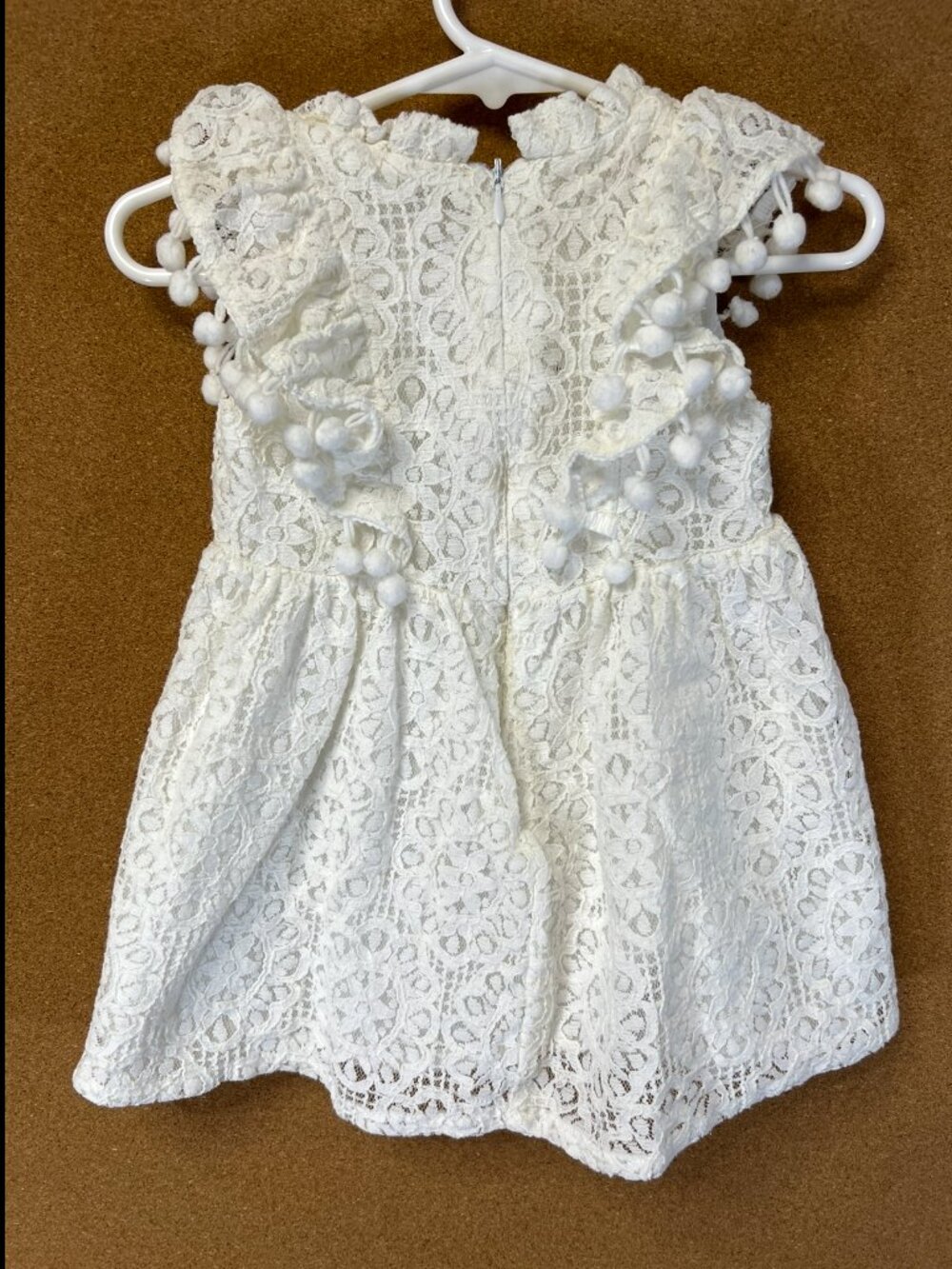 Baby Girl Dress White 12-18 Months
